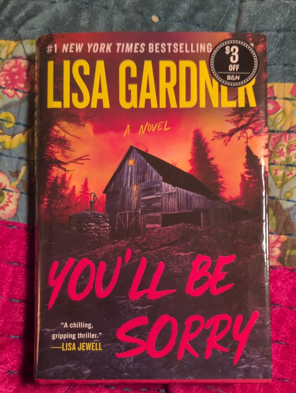 You'll Be Sorry Novel By Lisa Gardner